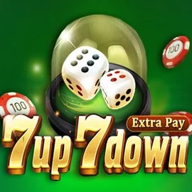 Official Casino Games logo: 7up 7 down by TaDa Gaming at Spinstein Casino