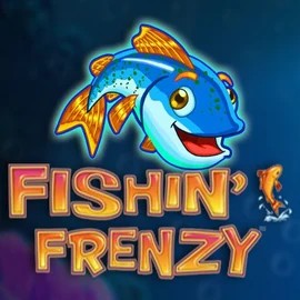 Fishin Frenzy logo by Blueprint Gaming Spinstein Casino