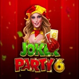 Official Slots logo: Joker Party 6 by Greentube at Spinstein Casino