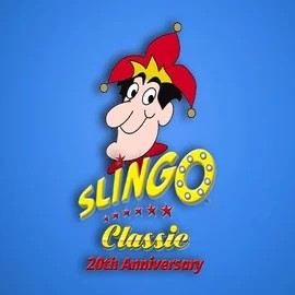 Slingo Classic 20th Anniversary logo by Slingo at Spinstein Casino